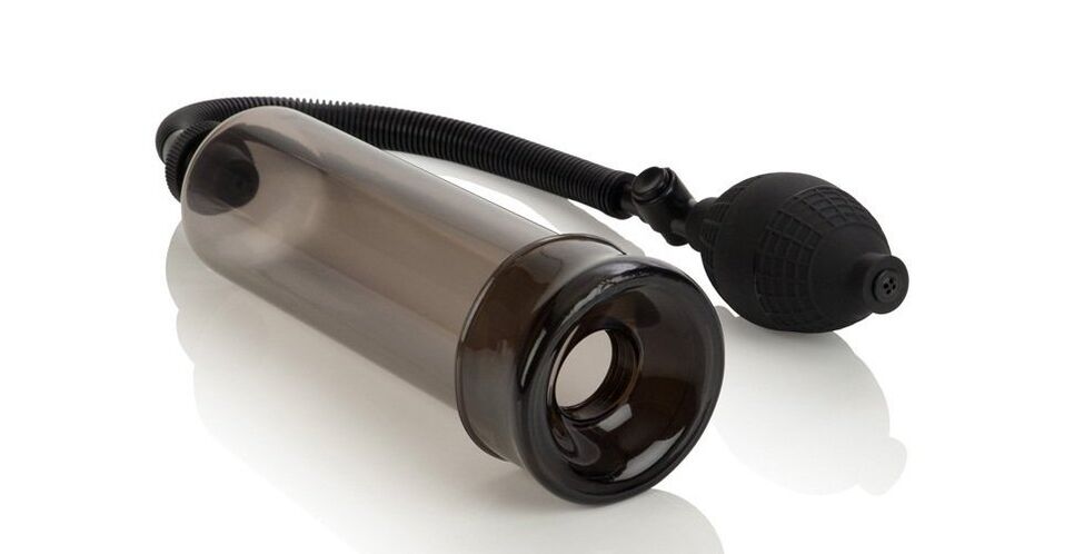 Vacuum pump increases penis thickness